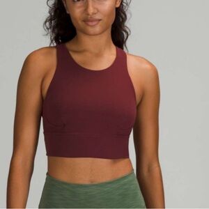 Lululemon Wunder Train Longline Bra Medium Support size 6